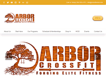 Tablet Screenshot of crossfitarbor.com